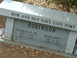 Charles Daniel Robinson, Sr Charles Daniel Robinson, Sr
