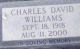 Charles David Williams Charles David Williams