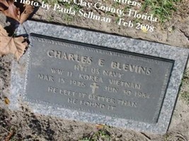 Charles E Blevins