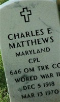 Charles E Matthews Charles E Matthews