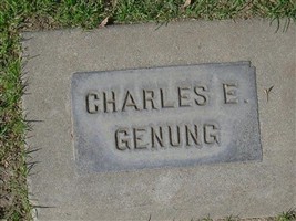 Charles Edmund Genung Charles Edmund Genung