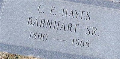 Charles Edward Hayes Barnhart, Sr Charles Edward Hayes Barnhart, Sr