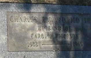Charles Edward "Ted" Ege Charles Edward "Ted" Ege