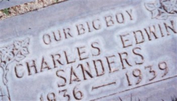 Charles Edwin Sanders Charles Edwin Sanders