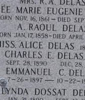 Charles Emmanuel Delas, Jr Charles Emmanuel Delas, Jr