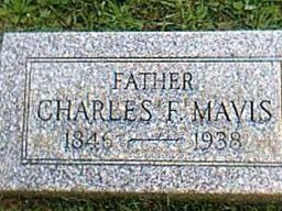 Charles F Mavis