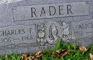 Charles F Rader Charles F Rader