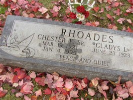 Charles F Rhoades, Sr Charles F Rhoades, Sr