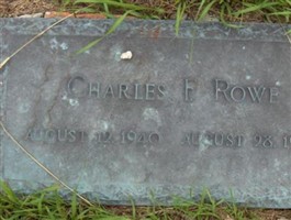 Charles F Rowe