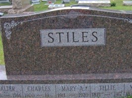 Charles F. Stiles Charles F. Stiles