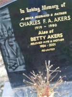 Charles F.A Akers Charles F.A Akers