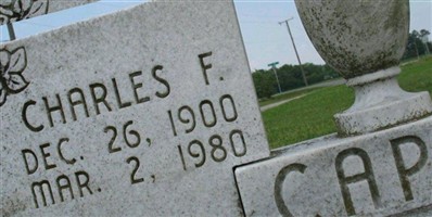 Charles Fonza "Charlie" Capps Charles Fonza "Charlie" Capps