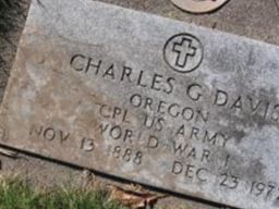 Charles G Davis