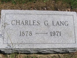 Charles G. Lang Charles G. Lang