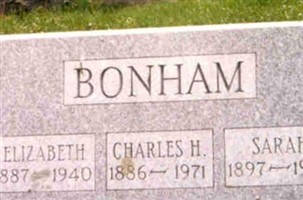 Charles H Bonham Charles H Bonham