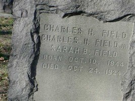 Charles H Field, Jr Charles H Field, Jr