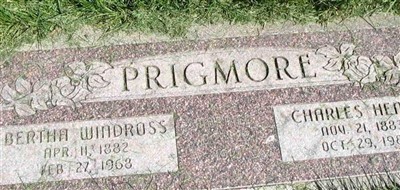 Charles H Prigmore Charles H Prigmore