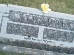 Charles H. Stroupe Charles H. Stroupe