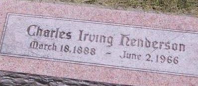Charles Irving Henderson
