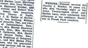 Charles Jefferson Webber Charles Jefferson Webber