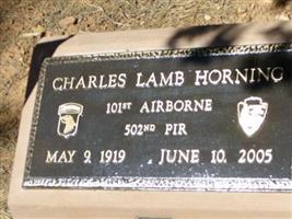 Charles Lamb Horning