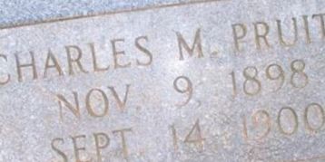 Charles M. Pruitt Charles M. Pruitt