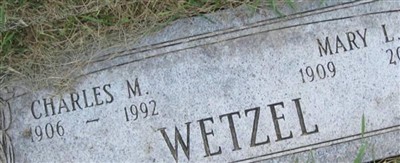 Charles M Wetzel Charles M Wetzel