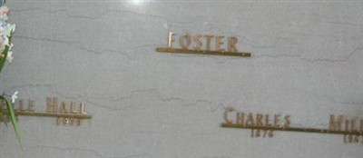 Charles Milburn Foster