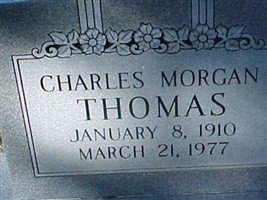 Charles Morgan Thomas Charles Morgan Thomas