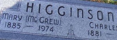 Charles N Higginson