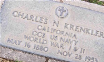 Charles N Krenkler
