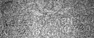 Charles O. Farnsworth Charles O. Farnsworth