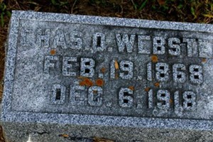 Charles O. Webster Charles O. Webster