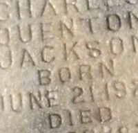 Charles Quinton Jackson Charles Quinton Jackson