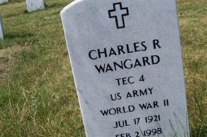 Charles R "Chuck" Wangard Charles R "Chuck" Wangard