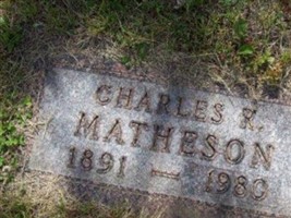 Charles R Matheson Charles R Matheson