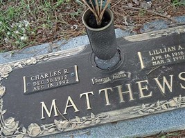 Charles R. Matthews Charles R. Matthews