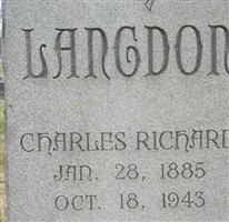 Charles Richard Langdon Charles Richard Langdon