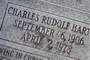 Charles Rudolph Harts