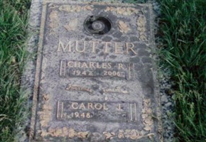 Charles Russell "Charlie" Mutter, Sr Charles Russell "Charlie" Mutter, Sr
