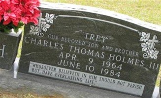 Charles Thomas "Trey" Holmes, III Charles Thomas "Trey" Holmes, III