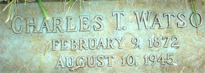 Charles Tilton Watson Charles Tilton Watson