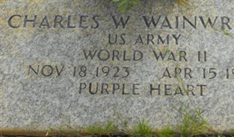 Charles W. Wainwright Charles W. Wainwright