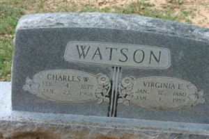 Charles W. Watson Charles W. Watson