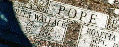 Charles Wallace Pope