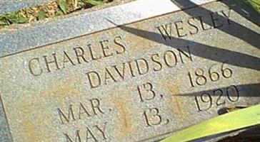 Charles Wesley Davidson