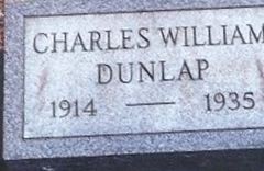Charles William Dunlap Charles William Dunlap