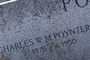Dr Charles William McCorkle Poynter Dr Charles William McCorkle Poynter