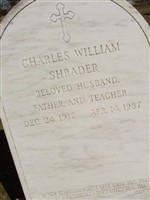 Charles William Shrader Charles William Shrader