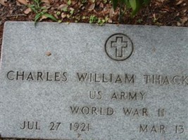 Charles William Thacker, Sr Charles William Thacker, Sr